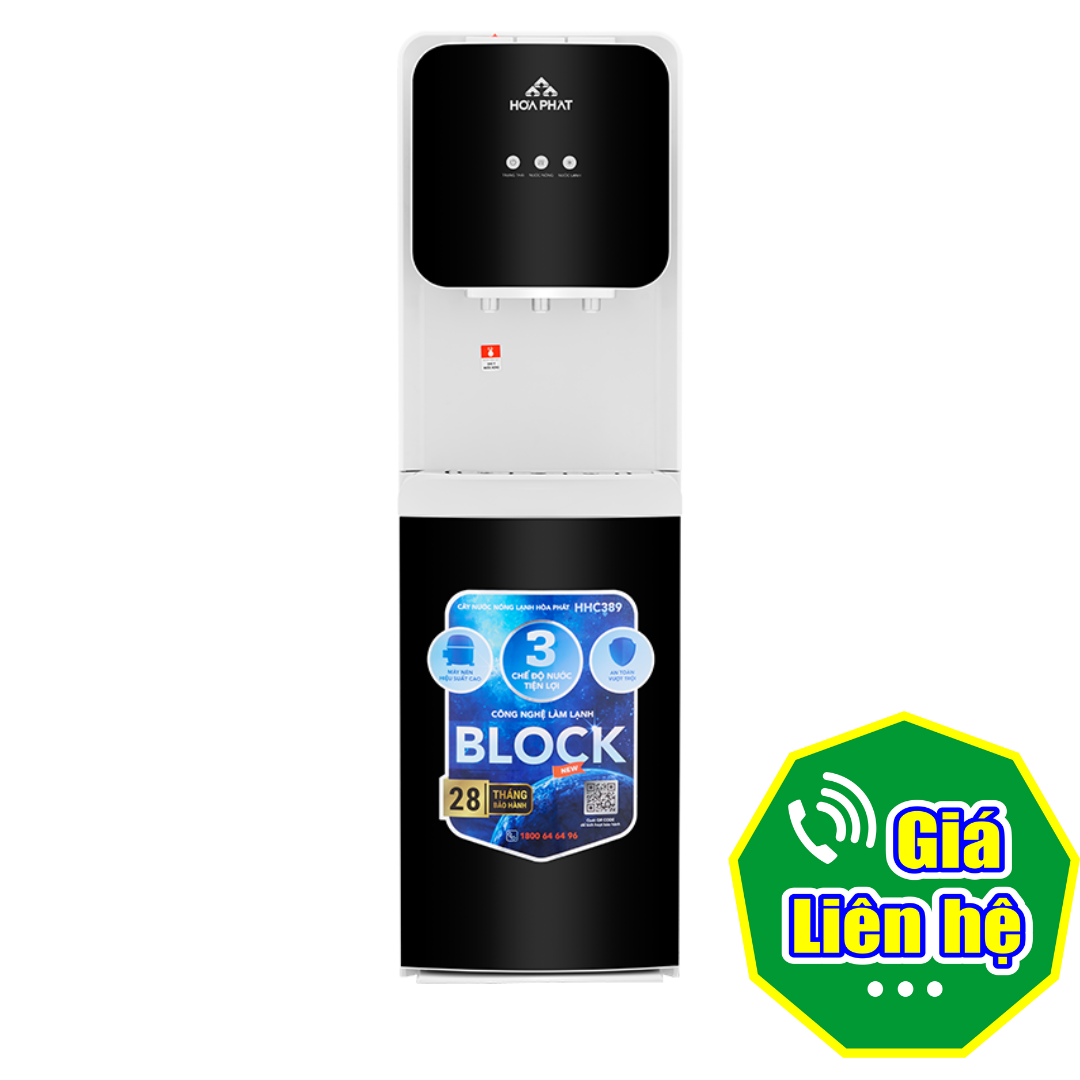 Cây nước nóng lạnh Hòa Phát HHC389 hút bình 580W