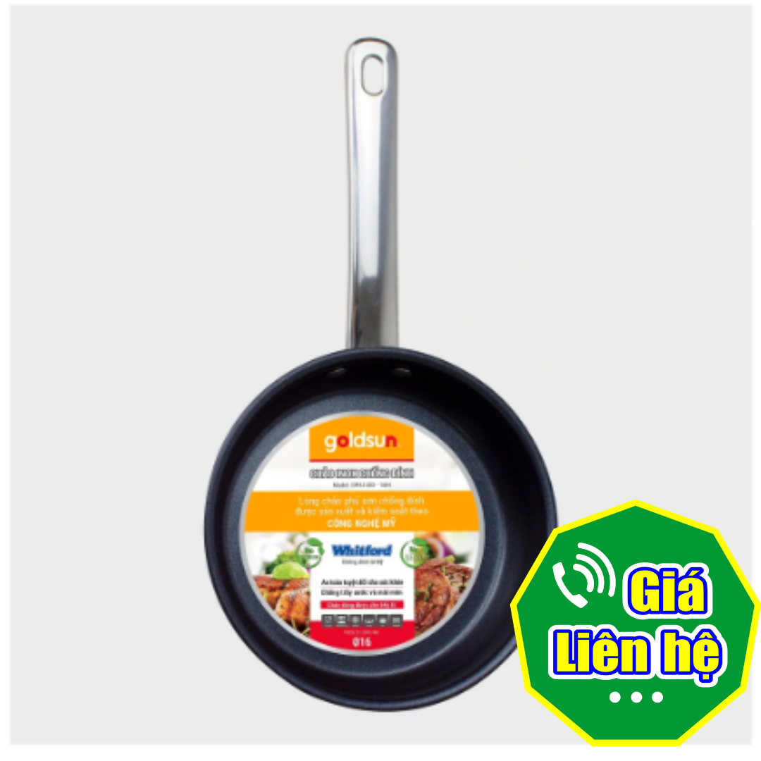 Chảo Inox chống dính Goldsun đáy từ P16 GPA1403-16IH