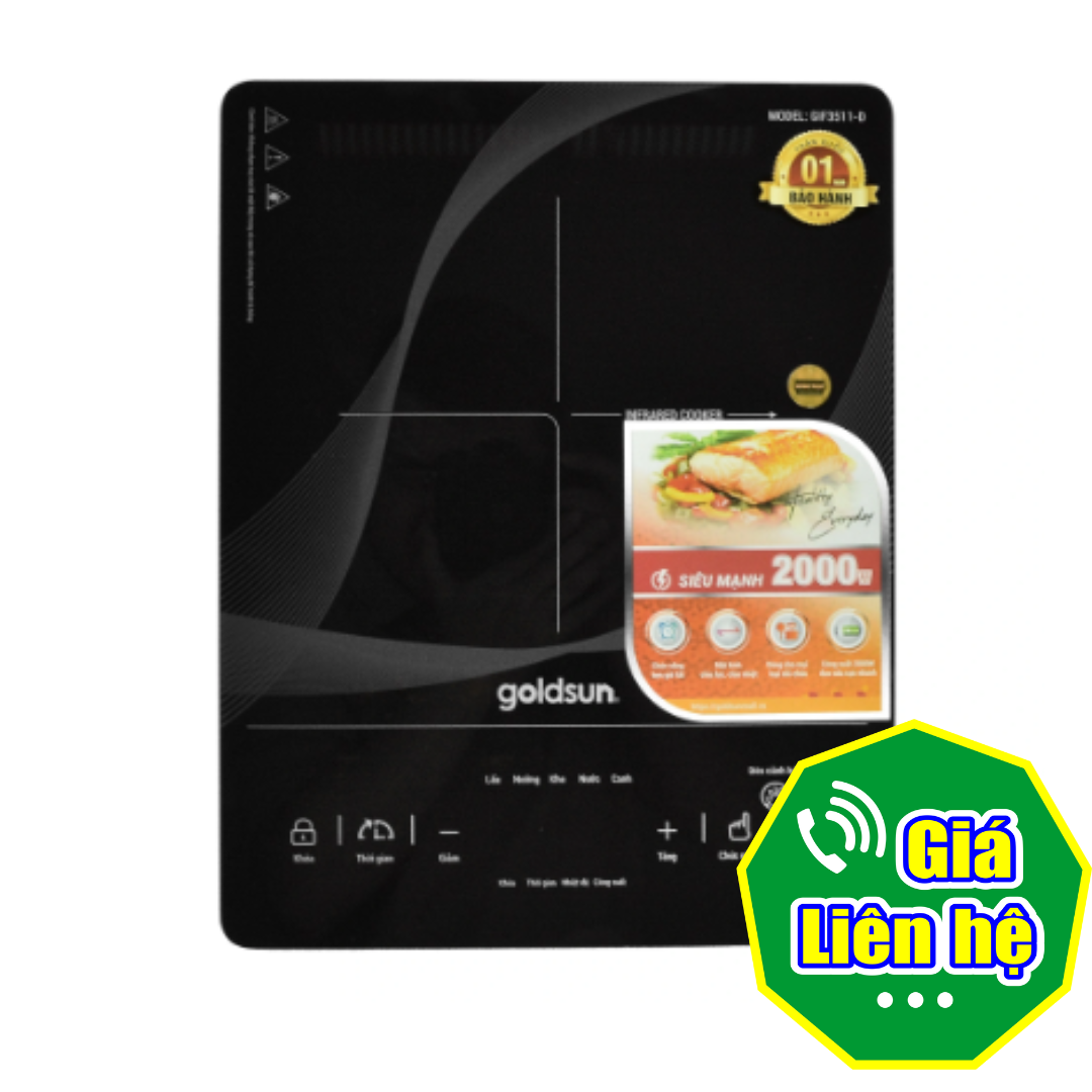 Bếp hồng ngoại Goldsun GIF3511-D