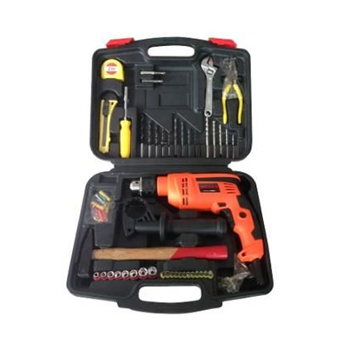 Máy khoan GOME, khoan thép gỗ, tường  có hộp+ bộ phụ kiện GB5515