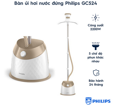 Bàn là cây hơi nước cây philips GC524