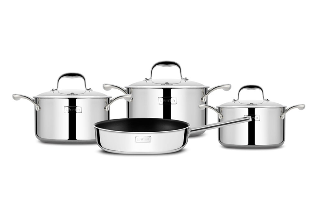 Bộ nồi Trimax 2353744 4 chiếc inox 3 lớp