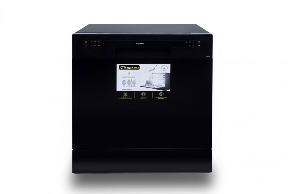 Máy rửa bát Nagakawa NK8D01M 8 bộ độc lập, Nhập Malaysia