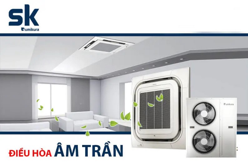 Điều hòa Sumikura APC/APO-H180/DC Âm trần Cassette 2 chiều inverter