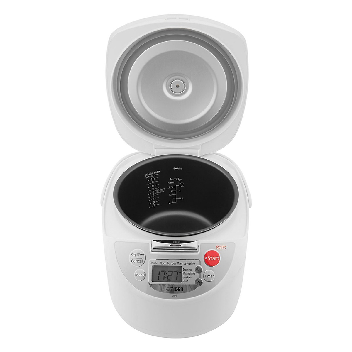 Nồi cơm điện tử Tiger JBA-A18 W 1.8 lít