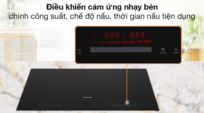 Bếp từ đôi Junger CEJ-201-II