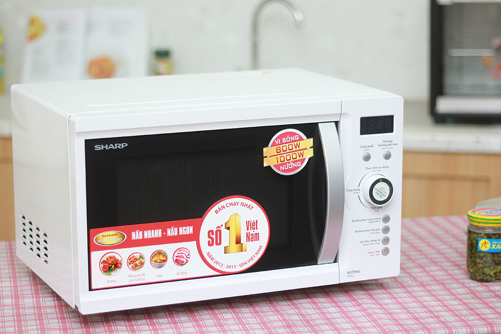 Lò vi sóng Sharp RG371VNW 23 lít có nướng