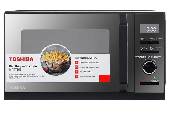 Lò vi sóng có nướng Toshiba MW3-AC27PE(BM)VN 27 lít