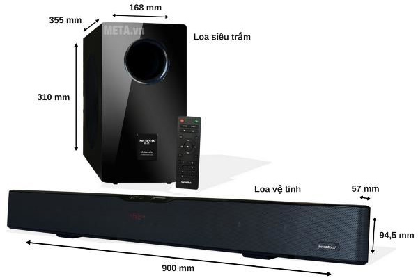 Bộ loa SoundMax SB-217/2.1