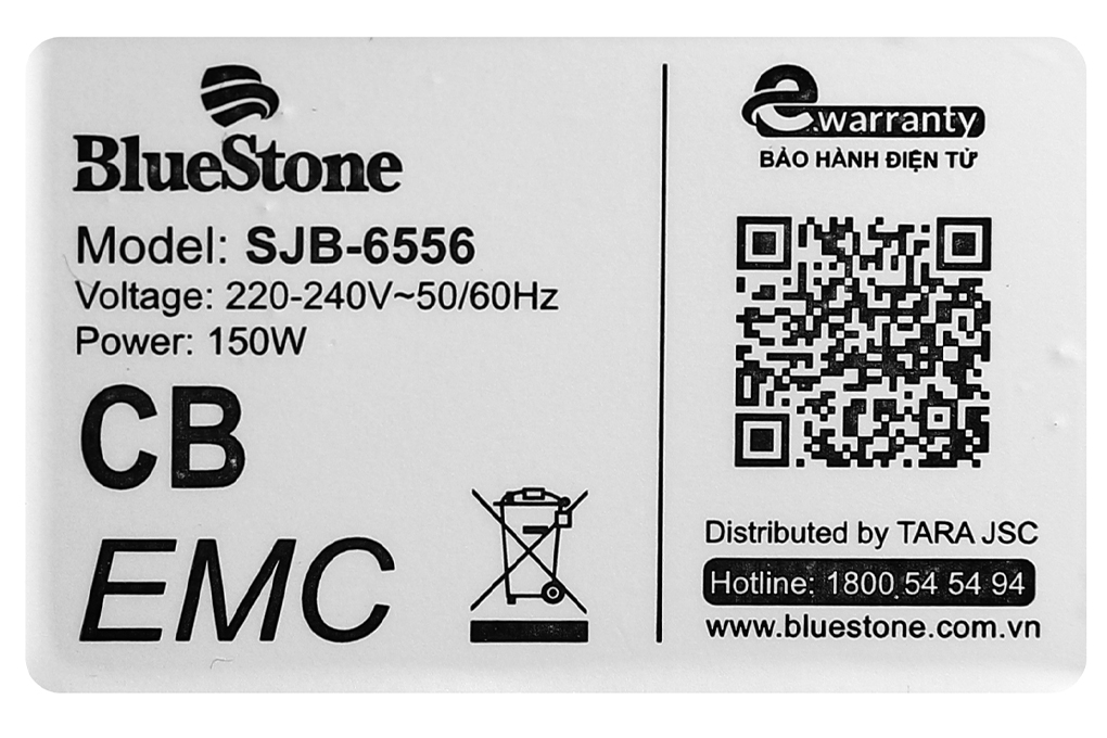 Máy ép chậm Bluestone SJB-6556