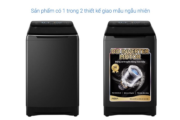 Máy giặt Aqua AWM16-B2158L(B) cửa trên 16kg màu đen