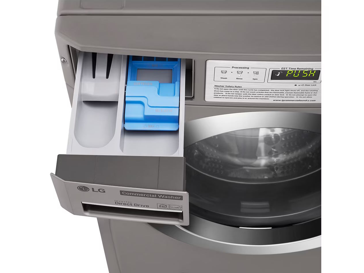 Máy giặt LG CWG27MDQRS GIAN-MAX cửa trước 13kg, máy giặt chuyên dụng