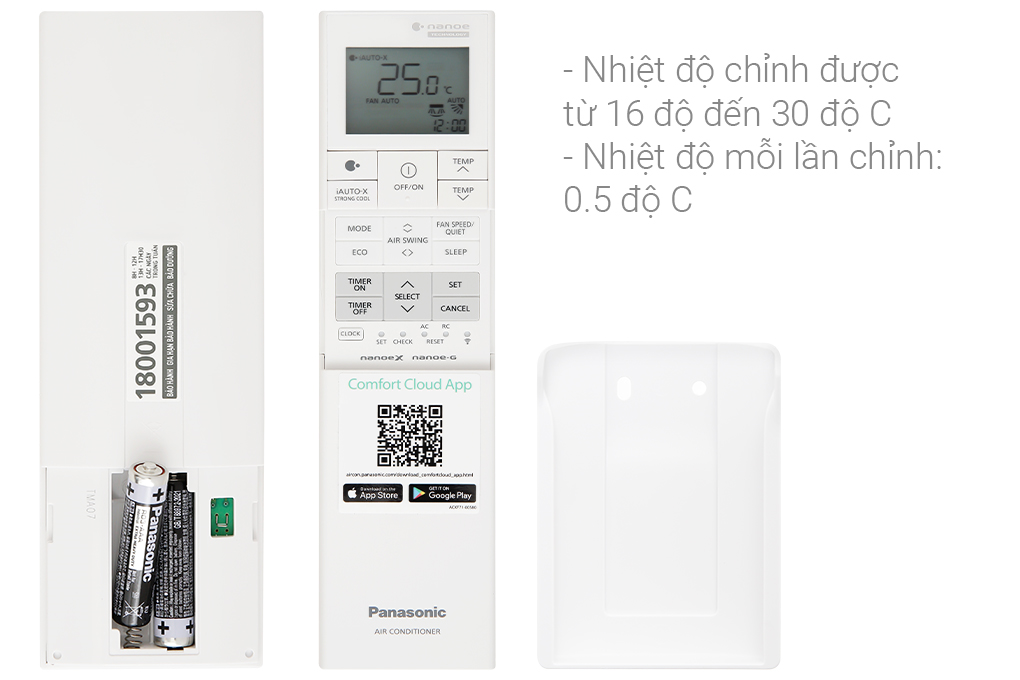 Điều hòa Panasonic 1 chiều CU/CS-U12ZKH-8 Inverter 12000BTU nhập khẩu Malaysia