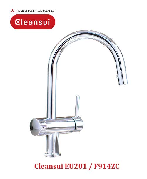 Máy lọc nước điện giải ion kiềm Cleansui EU201 âm tủ