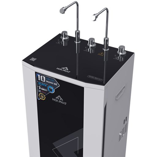Máy lọc nước RO Hòa Phát HPN638 10 cấp lọc nguội lạnh block 2 vòi