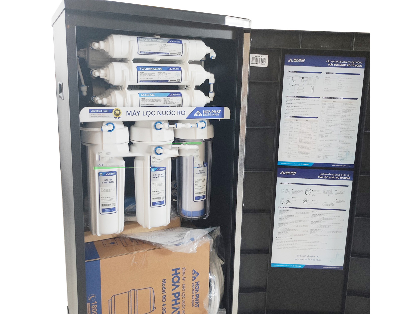 Máy lọc nước RO Hòa Phát HWR2B1022 10 cấp lọc 1 vòi