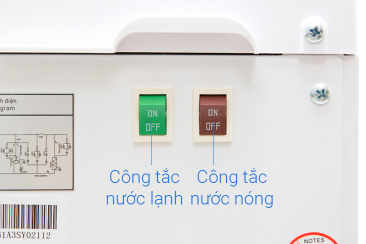 Máy lọc nước RO Kangaroo KG61A3 nóng lạnh 5 cấp lọc 2 vòi