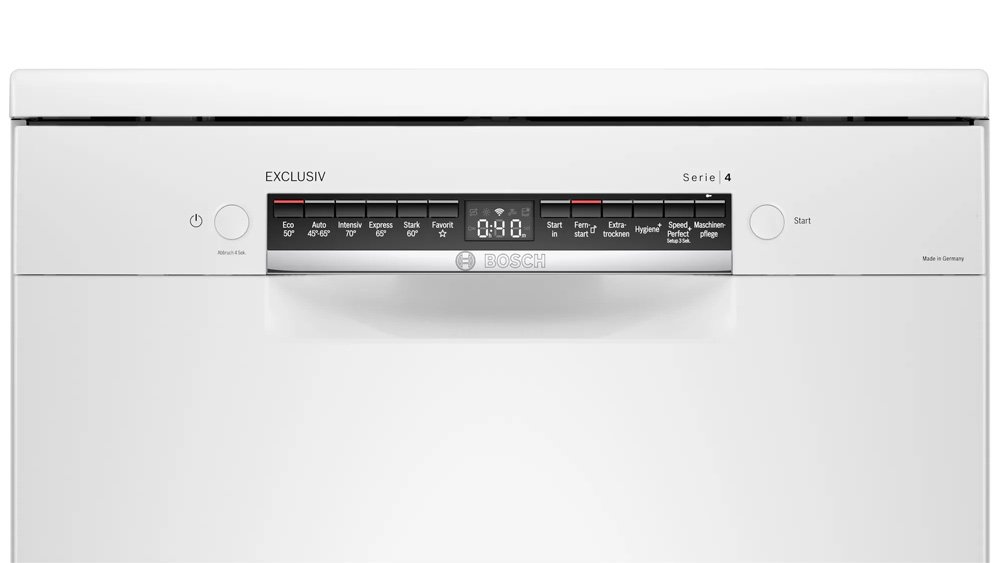 Máy rửa bát Bosch SMS4HBW00D seri 4, 13 bộ độc lập nhập Đức