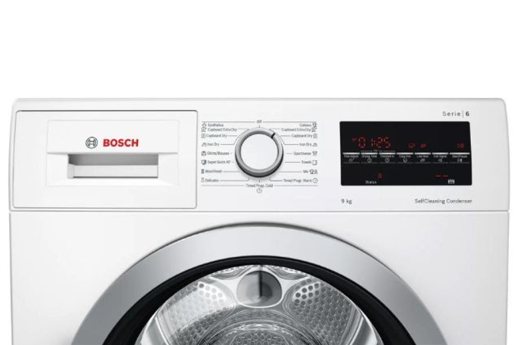 Máy sấy Bosch WTW85400SG 9 kg ,  bơm nhiệt nhập Ba Lan