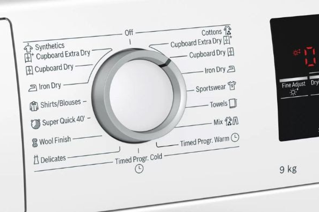 Máy sấy Bosch WTW85400SG 9 kg ,  bơm nhiệt nhập Ba Lan