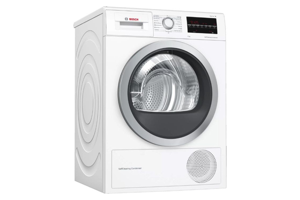 Máy sấy Bosch WTW85400SG 9 kg ,  bơm nhiệt nhập Ba Lan