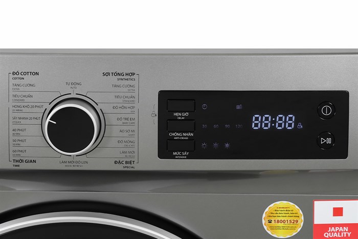 Máy sấy thông hơi Toshiba TD-H80SEV(SK) 7 kg