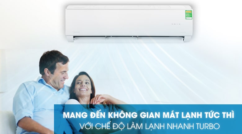 Điều Hòa Midea 1 chiều 18.000Btu MSAG-18CRN8