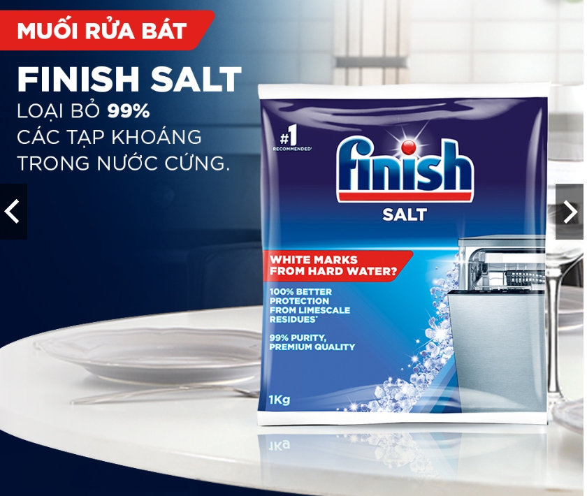 Muối rửa bát Finish 4kg MUOIFINISH4KG