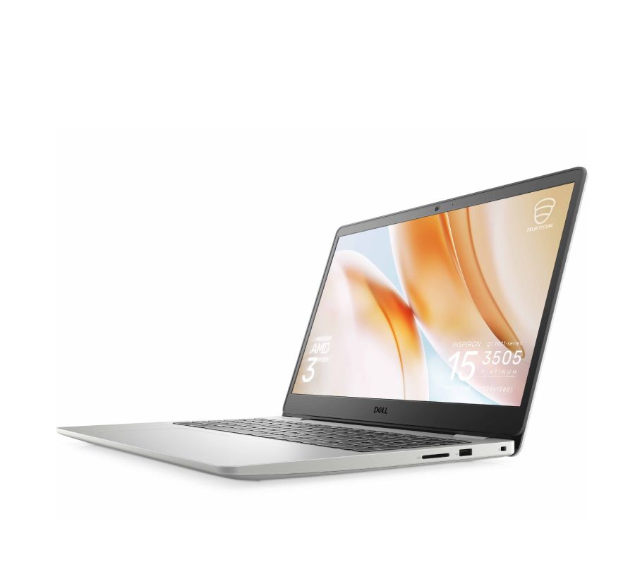 Laptop Dell Inspiron 15 3515 Ryzen R5-3500U/ Ram 8GB/ SSD 256GB/ Bạc/ Win10/ Nhập khẩu