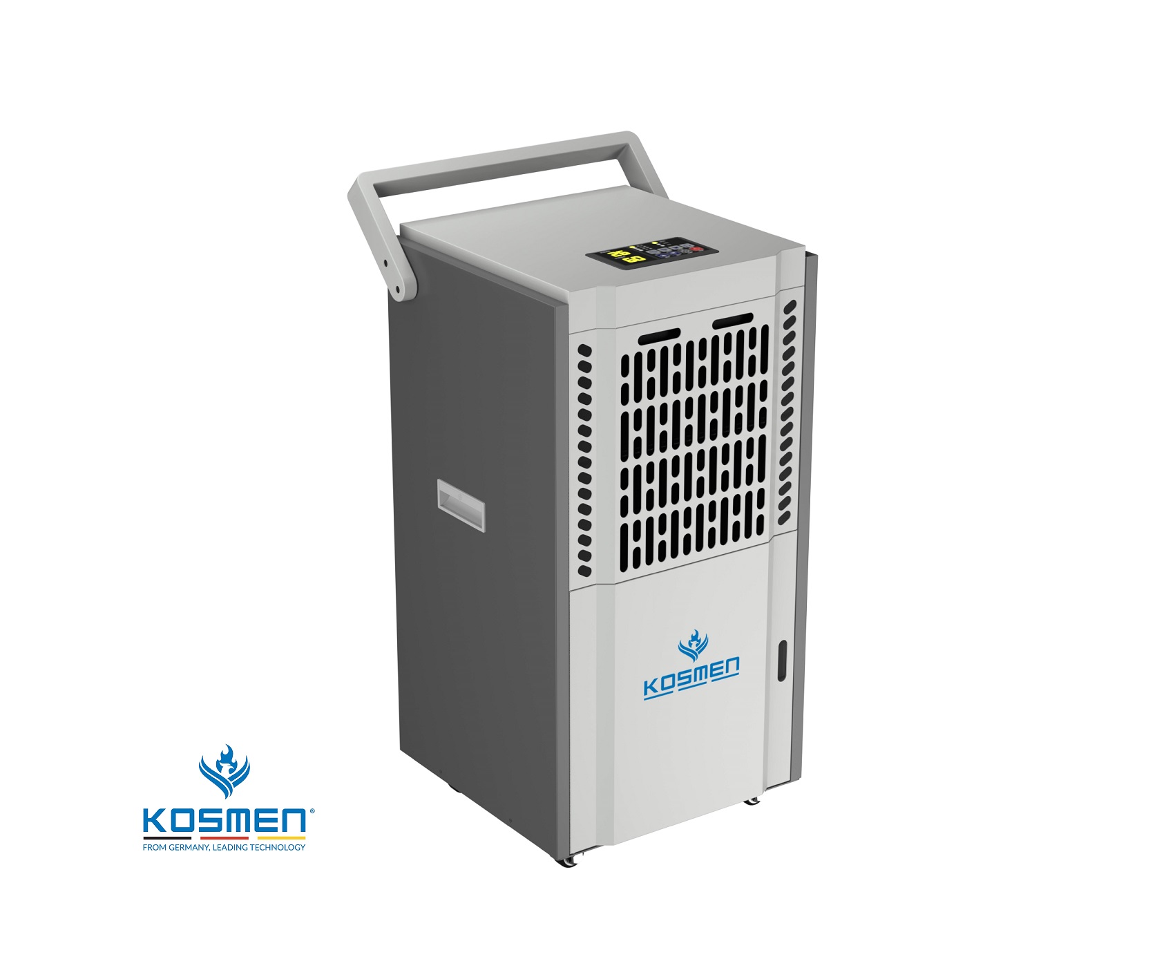 Máy hút ẩm công nghiệp Kosmen KM-90S 90 lít phòng 120 m2 kết nối wifi thông minh