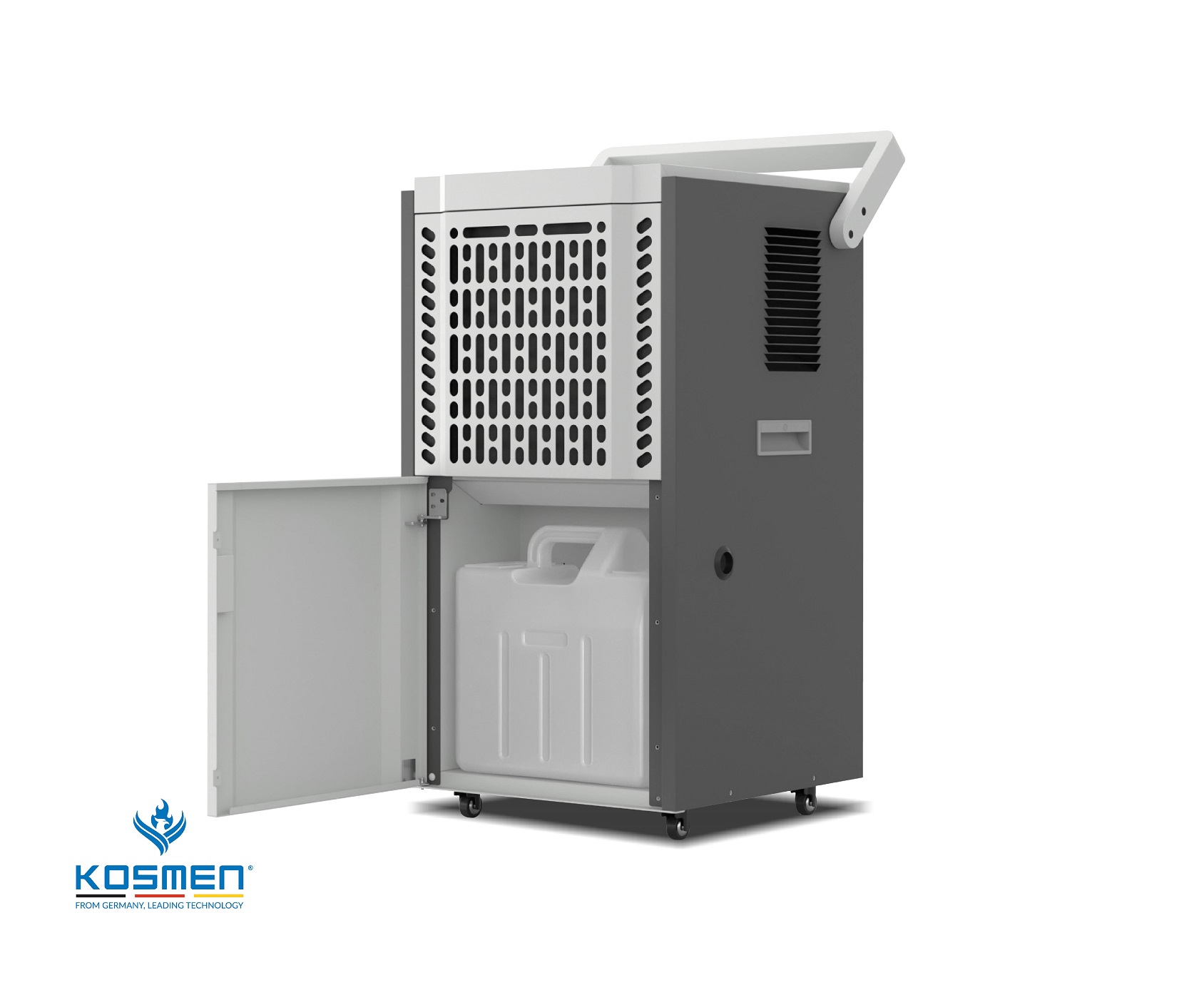 Máy hút ẩm công nghiệp Kosmen KM-90S 90 lít phòng 120 m2 kết nối wifi thông minh