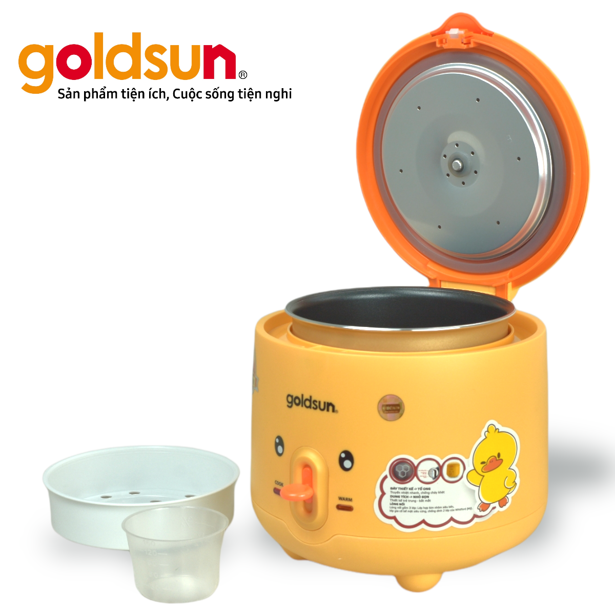 Nồi cơm điện Goldsun GRC5020 1 lít