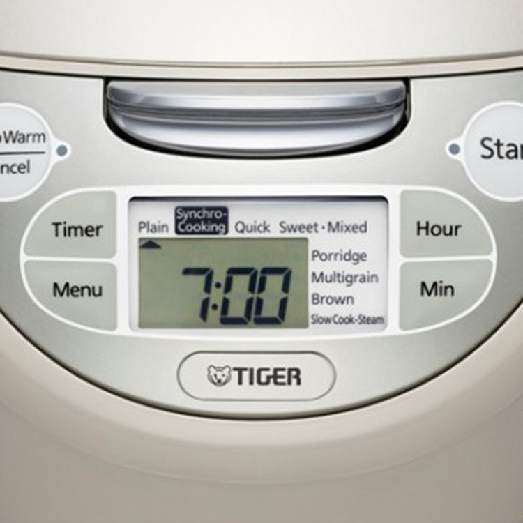 Nồi cơm điện tử Tiger JAXS10W 1 lít