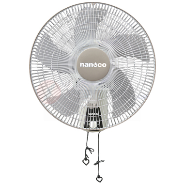 Quạt Treo Tường Nanoco NWF1604G (Màu Xám)