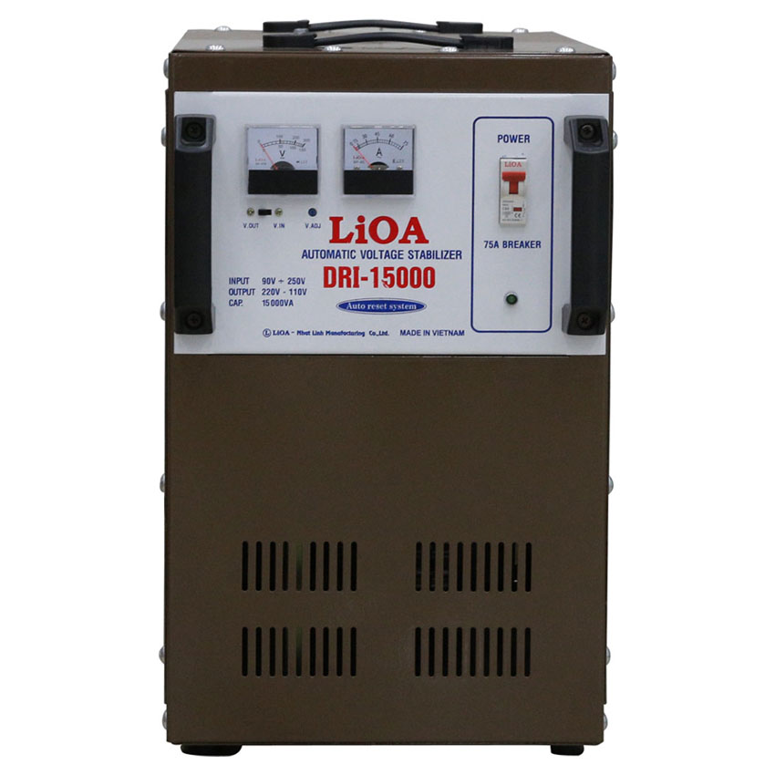 Ôn áp LIOA DRI15000 15KVA dải 90-250V