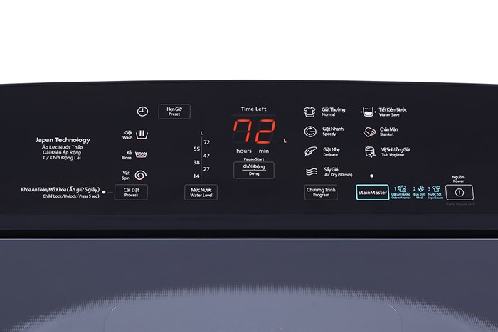 Máy giặt Panasonic NA-F90A9BRV 9 Kg cửa trên