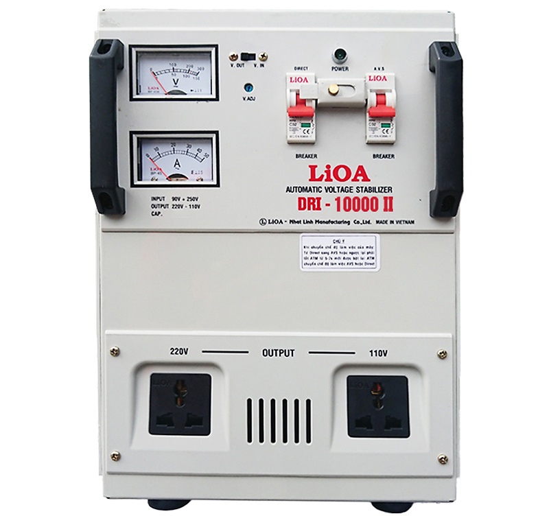Ổn áp LIOA DRII10000 10KVA 50-250V