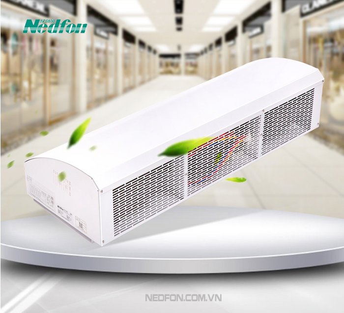 Quạt cắt gió Nedfon FM4509DY dài 90cm độ cao lắp 4.0-4.5m 1425m3/h