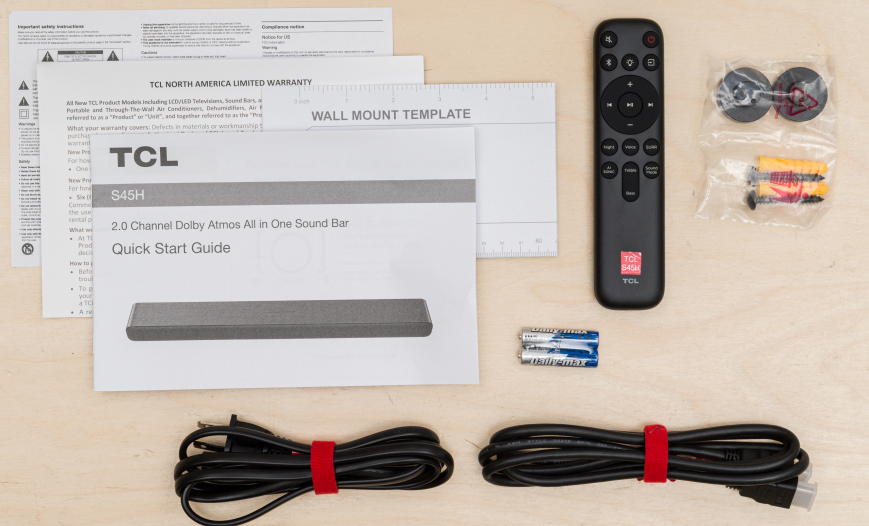 Loa thanh soundbar TCL S45H 100w
