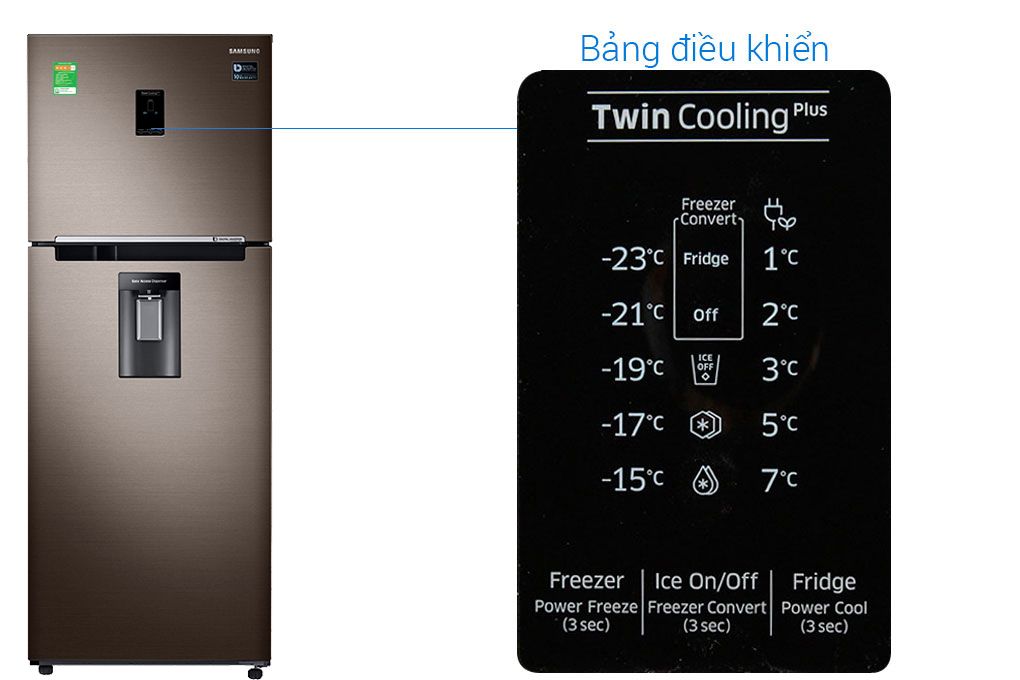 Tủ lạnh Samsung RT38K5982DX/SV Inverter 380 lít