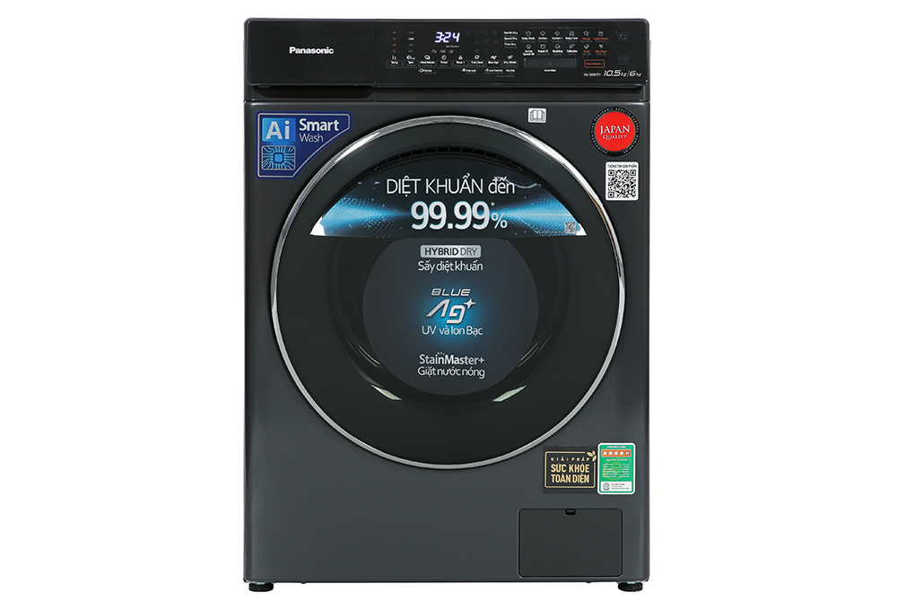 Máy giặt Panasonic NA-S056FR1BV 10.5kg/6kg 2022 CÓ SẤY