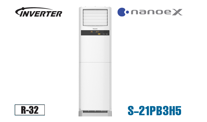 Điều hòa tủ đứng Panasonic 1 chiều 20500BTU Inverter R32 S-21PB3H5/U-21PRB1H5
