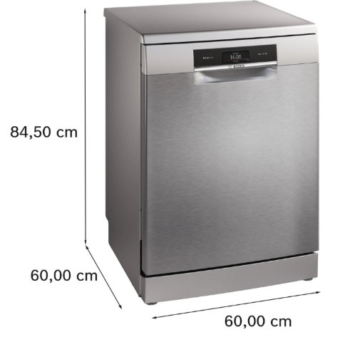 Máy rửa bát Bosch SMS8ZDI86M Series 8 14 bộ độc lập, sấy zeolith