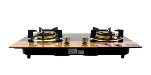 Bếp ga âm Sowun SW9335 màu vàng đen