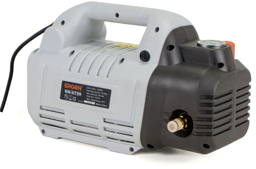 Máy rửa xe ERGEN EN6729 2800W tự hút nước điều chỉnh áp lực