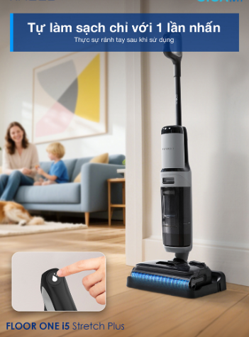 Máy hút bụi lau sàn khô ướt Tineco TINECO I5 PLUS Floor One i5 Stretch Plus