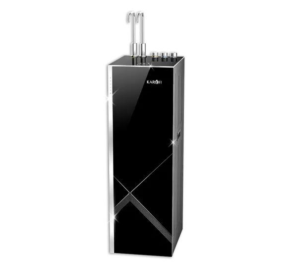 Máy lọc nước Hydro-ion kiềm Karofi KAD-M85 12 cấp lọc nóng lạnh nguội Block 2 vòi