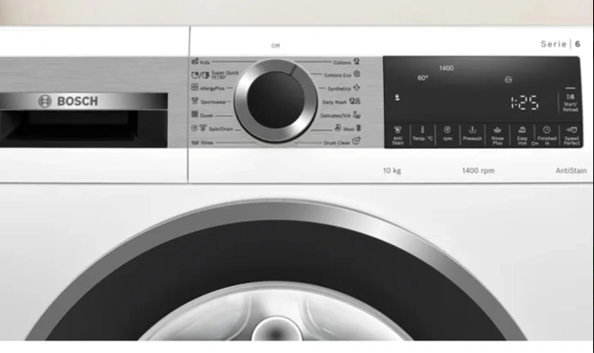 Máy giặt Bosch WGG25400SG seri 6 cửa trước 10kg