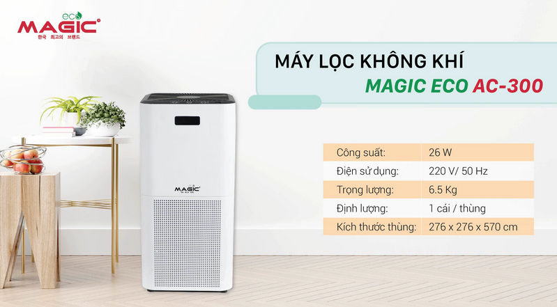 Máy lọc không khí Magic Eco AC-300