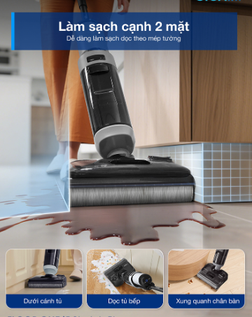 Máy hút bụi lau sàn khô ướt Tineco TINECO I5 PLUS Floor One i5 Stretch Plus